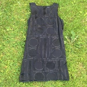 Simple geometric banana republic dress